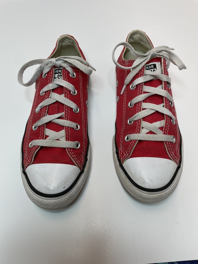 CONVERSE All Star Low Top Red 3J 236 Unisex Canvas Shoes