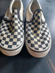 Size 3.5 – VANS Asher Checkerboard