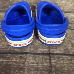 Crocs Kid’s Unisex Crocband Clog Bolt Croslite- US Kid’s C 4 USA Red White Blue