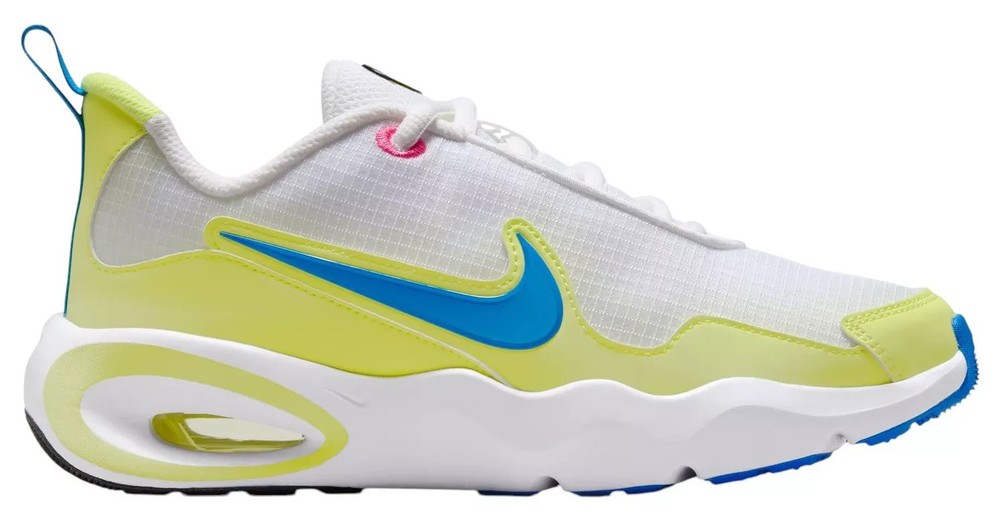 Nike Kids‘ Grade School Air Max Nova Shoes White/Blue/Lemon IB7749 100 Size 6Y