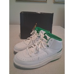 Air Jordan 2 Retro PS Lucky Green White