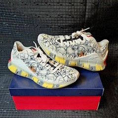 Reebok GHOSTBUSTERS Zig Kinetica sneakers WOMENS 8 JR 6 Stay Puft Minis UK 38