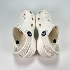 Crocs Classic Clog White Slip On Iconic Comfort Shoes Casual 206990 Youth Size 8