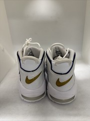 Nike Air More Uptempo White Midnight Navy 415082-109 size 7Y @BoxNo.11