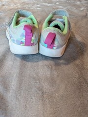 Nike Star Runner Kids Hook & Loop Sneakers US 7 Gray Blue Pink Running 0022