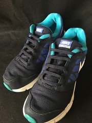 Nike Down Shifter 6 Sneakers Athletic Shoes Blue Size US 4Y UK 3.5 EUR 36 Unisex