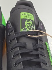 Adidas Stan Smith J X Marvel HULK SMASH Size 5.5 NEW With Box
