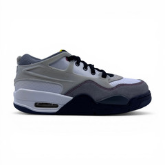 Nike GS Jordan 4 RM Premium White Black Grey IB8051-100 Size 7Y – NEW W/O BOX