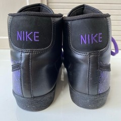 Nike Blazer Oregon Purple Mid Black Size US Unisex 5.5Y Sneakers Collectors NWOT