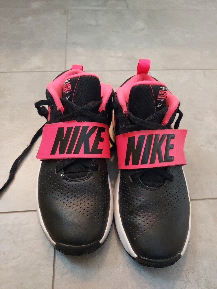 Size 5 – Nike Team Hustle D8 Black and Pink