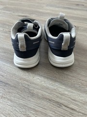 On Navy White Gray Athletic Mesh Sneaker Unisex Kids US 13 EU 31 UK 12.5