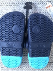 Crocs Toddler Electro Clogs Navy Blue Slip On Size 6