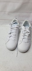 Adidas Neo Advantage VS K Size 2 White Grey Tennis Shoes