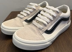 Vans Old Skool sneakers-marshmallow+white colorway-kids size 2