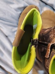 Youth Magellan Zip-up Pull-on Camoflage Boots, Size 5~ Used Condition
