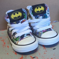 Converse Chuck Taylor All Star Batman High Top Multicolor Unisex Kids Sneakers