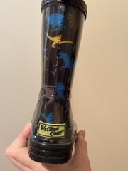Western Chief Dino Dimension Fur Lined Rain Boots Black/Blue/Yellow US 9