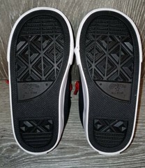 New Converse – CT Street Mid Top Black Red Sneakers – Infant 7 – 740462F
