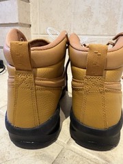 Nike Manoa Leather GS Big Kids Boots Wheat/Black High Top BQ5372700 Size 5.5