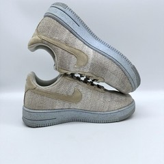 Nike Air Force 1 Crater Flyknit Photon Dust DC4831-101 Youth 4.5