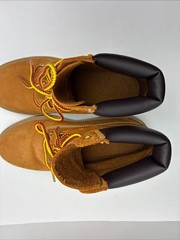 Timberland Junior Boots Nubuck Sz 5 Waterproof Classic 10960