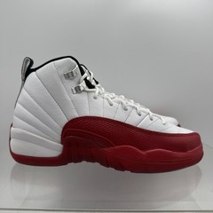 NEW! Air Jordan 12 Retro Cherry GS White Varsity Red 153265-116 Size 5Y Youth
