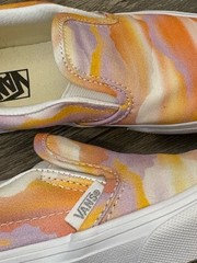 Vans Classic Slip-On Multi-Color Shoes (Little Kid) – Size 1 NEW