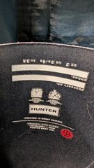Hunter Original Kids Gloss Navy size 3B/4G 35 EU