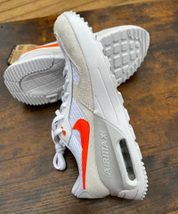 Nike Air Max SYSTM White Phantom Photon Dust Total Orange DQ0284-114 Size 6Y