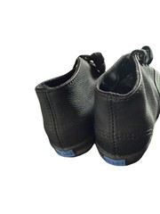 Vintage Keds 90s Black leather bootie sneakers shoes 11 1/2 M new