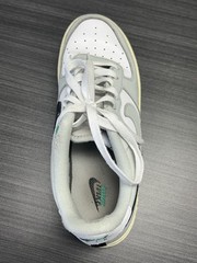 Nike AIR Force 1 LV8 2 AF1 Split Silver White Black 6.5Y DZ2660 001