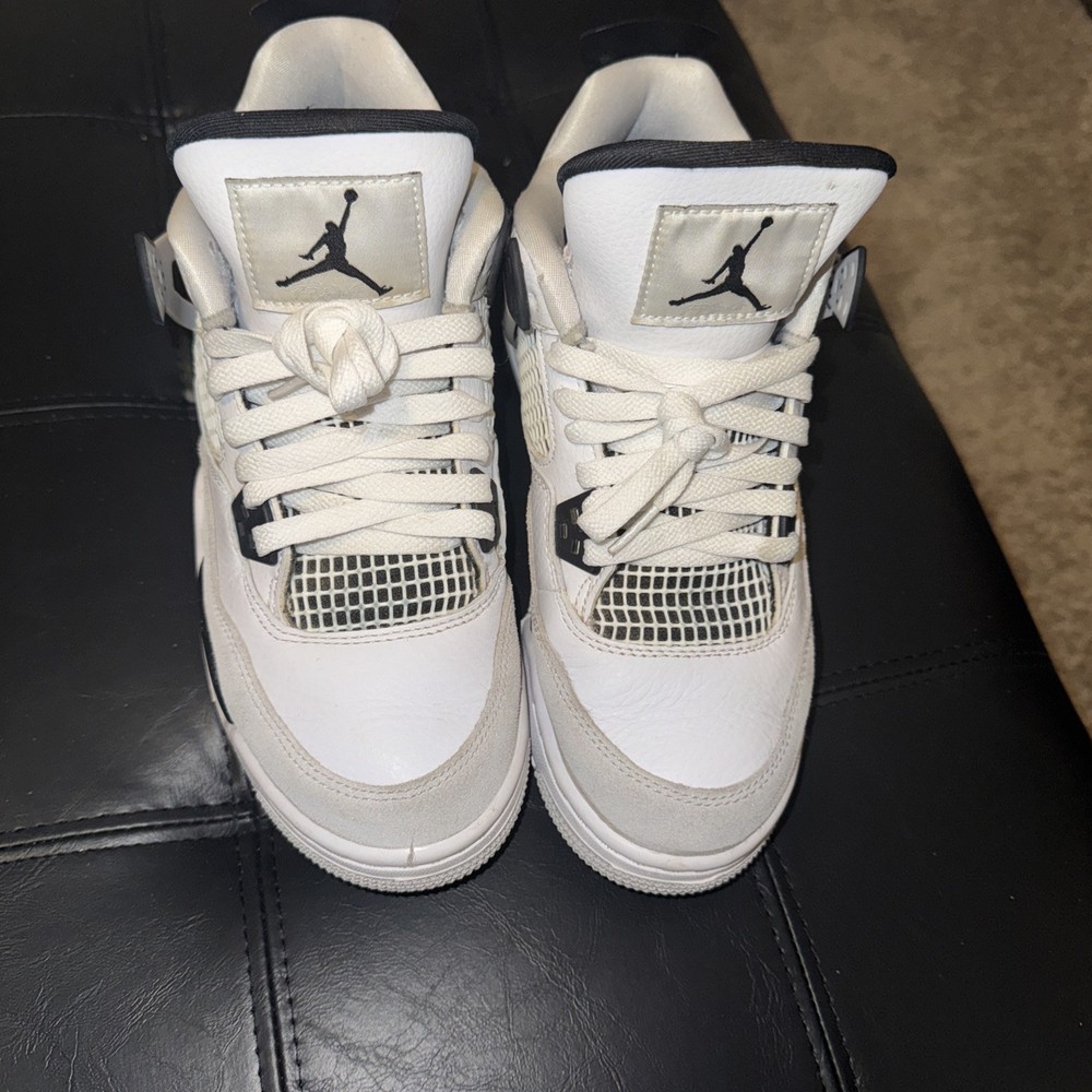Jordan 4 Retro GS 6y “Military Black”