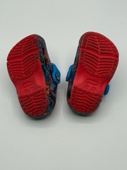 Crocs Classic Marvel Spider-Man Clog Kids Red/Blue/Black Slip-On US 4
