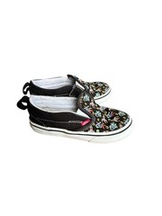 Vans Kids Classic Slip-On Space Astronaut Rocket Glow in the Dark Sneakers Sz 10