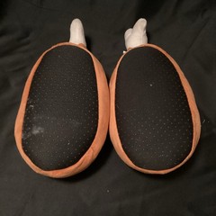 Thanksgiving Turkey Youth Small/Medium Slippers for Kids Thanksgiving Day New