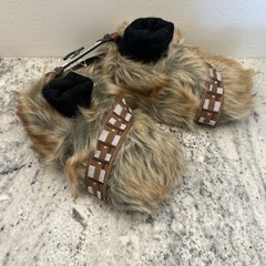 Disney Star Wars Chewbacca Slippers Toddler Size S 5-6 ✨ NWT