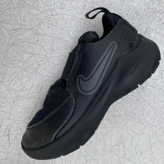 Nike Shoes Kids Size 10C Black Slip On Running Strap Comfort FN1449-002