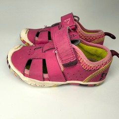 Plae Sam 2.0 Kids Water Friendly Sandals Pink Lime Camo Sole 8.5 106030-639