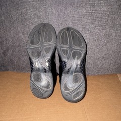 Nike FN7314-001 Black Gray Kids Athletic Sneakers Synthetic 3Y EUR 35 Lace Up