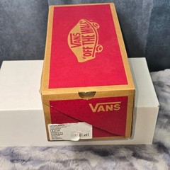 NWB Vans La Costa Slide-On Rainbow Checkerboard Marshmallow Kids Size 6.0