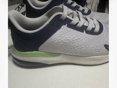 Avia Memory Foam Kids Athletic Sneakers White/Navy/Green US 6 Mesh