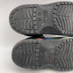 Crocs Classic slip on clogs tie dye kids sz 13 casual beachy water outdoors shoe