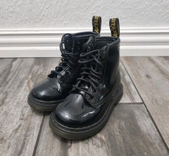 Dr Martens 1460 T Pascal Side Zipper Boots Toddler Size 7 US