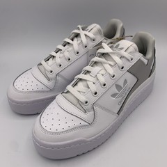 New Adidas Classic Forum Bold White Gray Sneakers Youth 4.5 Womens 6 Clean Style