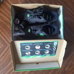 Heelys Pro 20 Minecraft Creeper Black Green Wheeled Shoes US 7 w/ Box