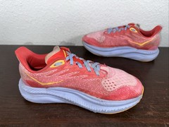 Hoka One One Mach 6 Pink Blue Running Shoes Y1147553-PNYC Youth Size 5MD