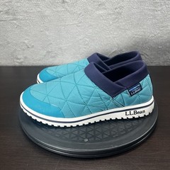 LL Bean Kids Size 5 Ultralight PrimaLoft Blue Casual Slip On All Weather Shoes