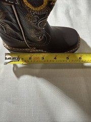 NIB Toddler Size 4 Rodeo Boots From Mexico In Color Cafe