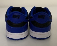 Nike Dunk Low TD Sz 4C Hyper Cobalt Black White Toddler Sneakers CW1589-001 NEW!