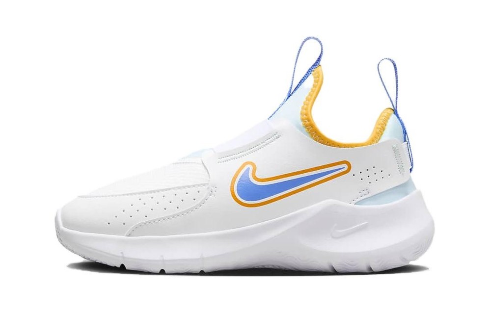Nike Flex Runner 3 PS White Sundial Yellow University Blue HJ3496-141